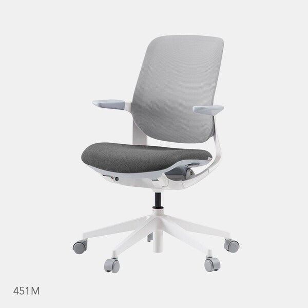 ILOOM OLIVER CHAIR(MESH, SWIVEL, WH) (HCH290WS)