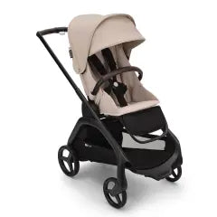 BUGABOO DRAGONFLY STROLLER COMPLETE BLACK/DESERT TAUPE