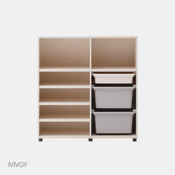 ILOOM EDDI KIDS BOOKSHELF WITH TOY STORAGE (HSFS103)