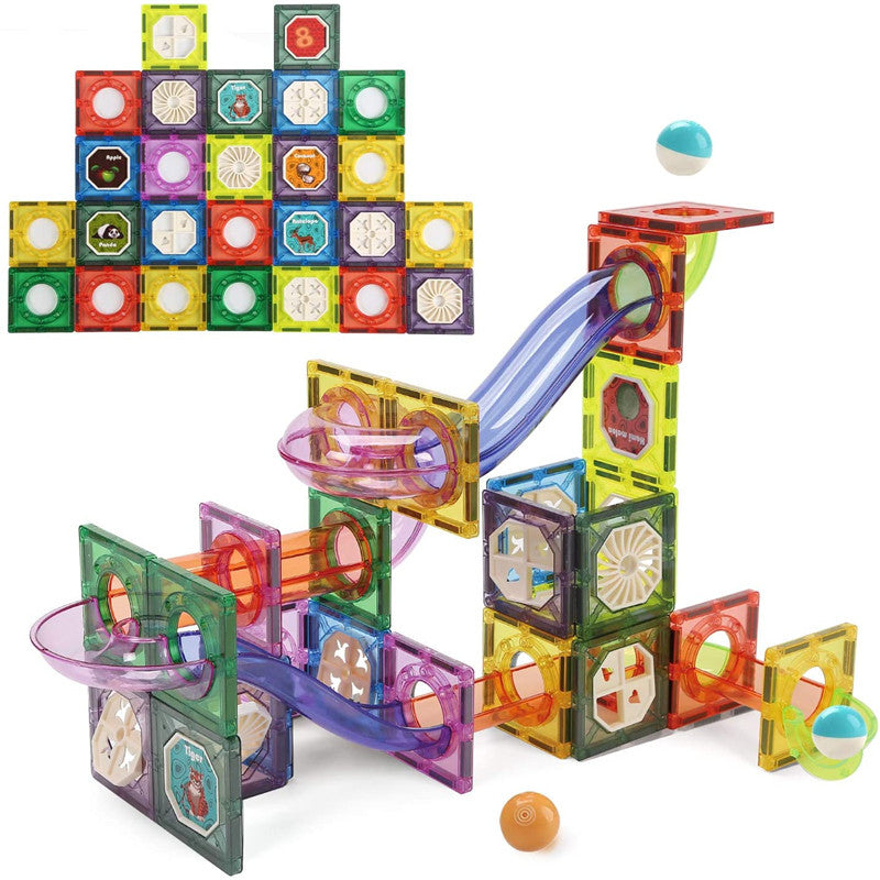 CUTE STONE MAGNETIC TILES MAGNETIC BLOCKS BUILDING TOYS 85PCS