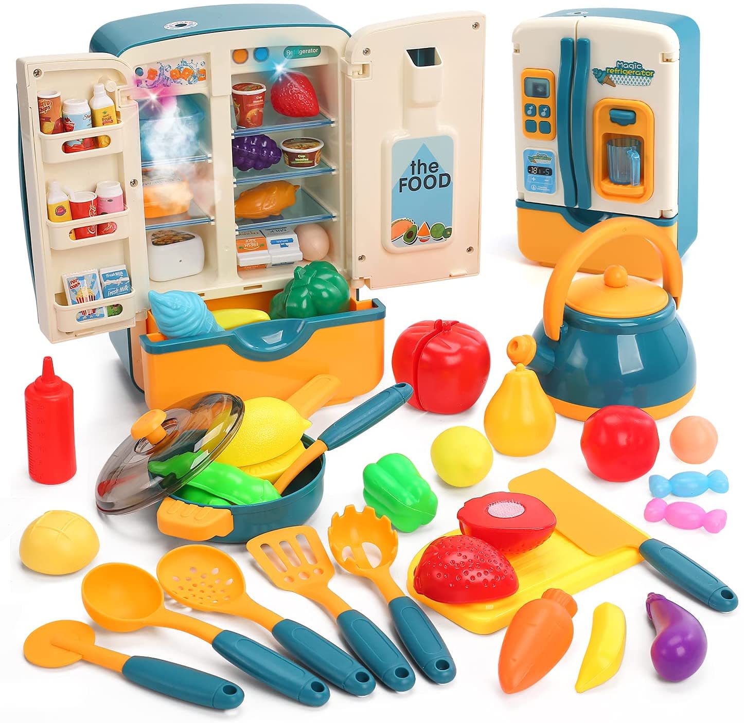 CUTE STONE KIDS PLAY REFRIGERATOR TOYS