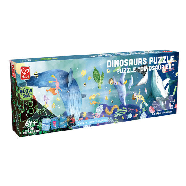 HAPE OCEAN LIFE GLOW-IN-THE-DARK PUZZLE