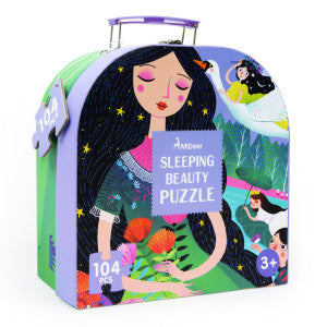 MIDEER GIFT BOX PUZZLE  SLEEPING BEAUTY (104 PCS)