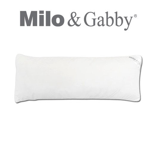 MILO & GABBY LONG PILLOW INSERT MICRO SILVER