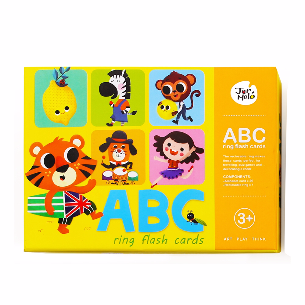 JAR MELO ABC RING FLASH CARDS