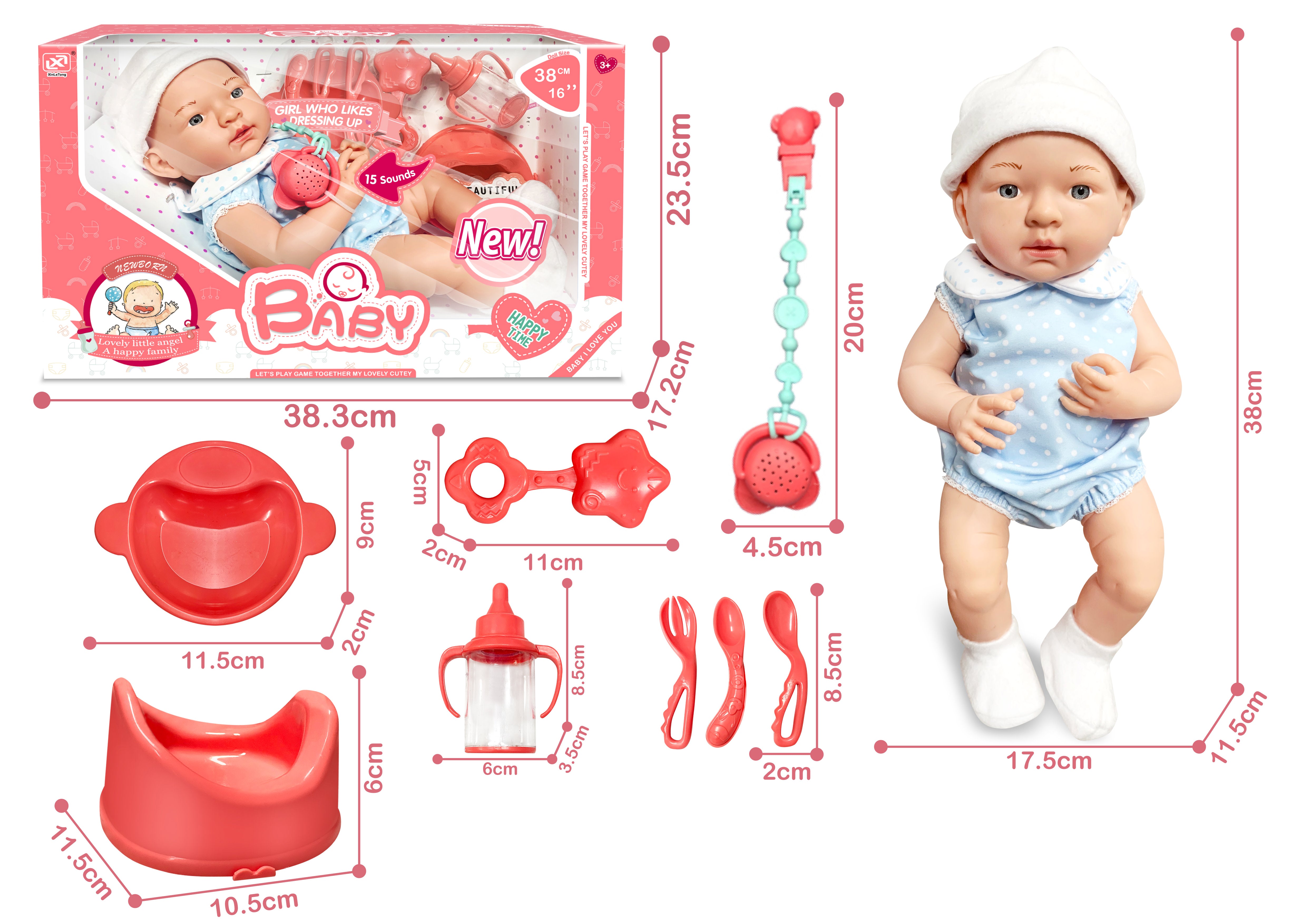 XINLE TONG COTTON DOLL 7162 / 7168