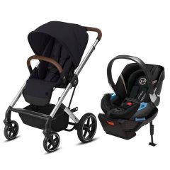 CYBEX GOLD BALIOS S LUX STROLLER & ATON2 TRAVEL SYSTEM (ONE BOX) + ATON2SS