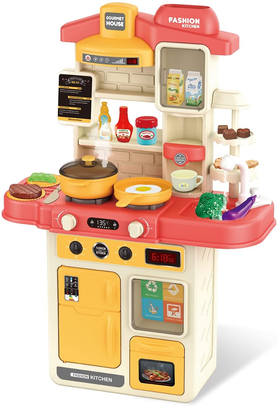 CUTE STONE KIDS KITCHEN PLAYSET