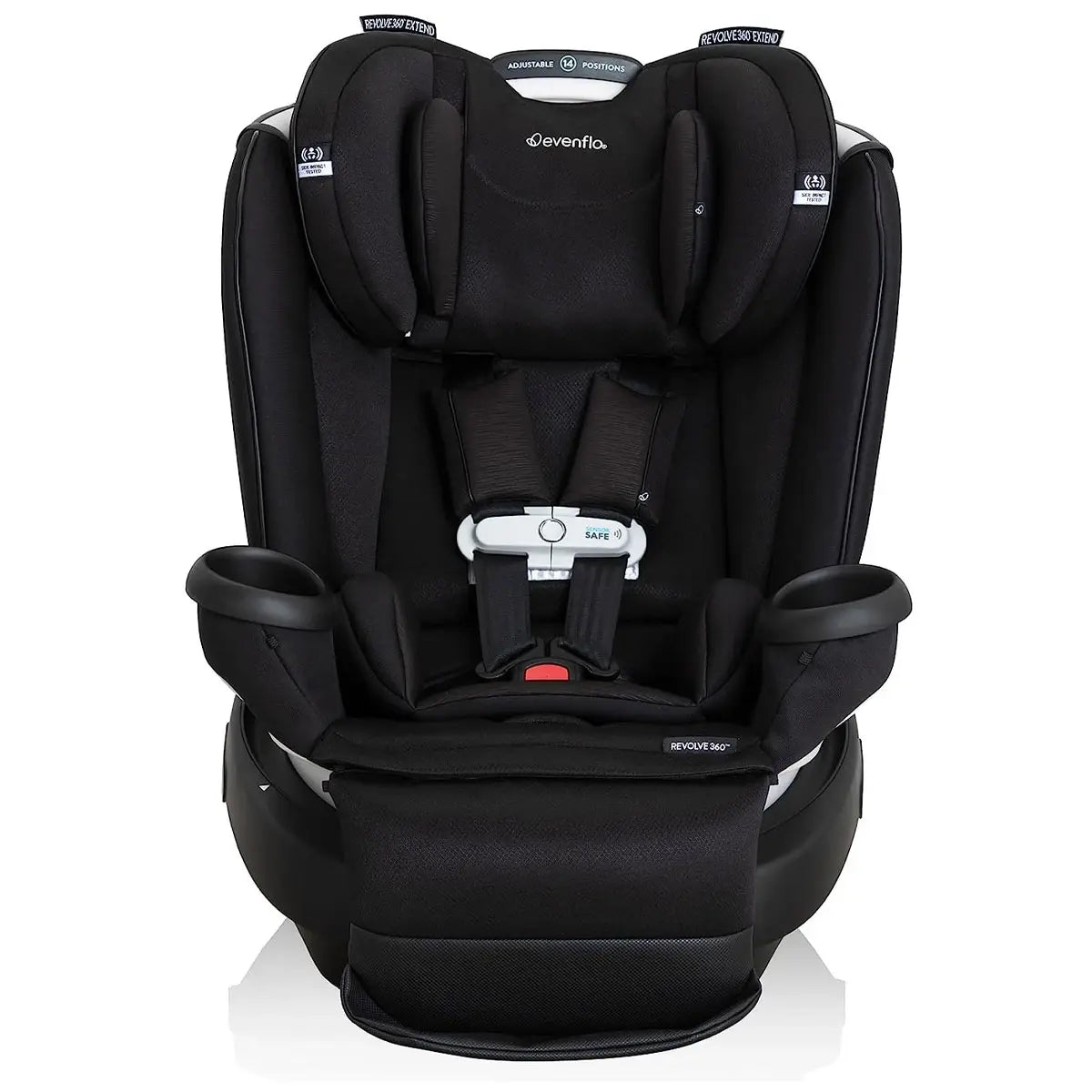 EVENFLO GOLD REVOLVE360 EXTEND ALL-IN-ONE ROTATIONAL CAR SEAT WITH SENSORSAFE