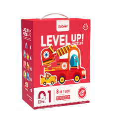 MIDEER ADVANCED PUZZLE LEVEL 01 TRAFFIC 20 PCS