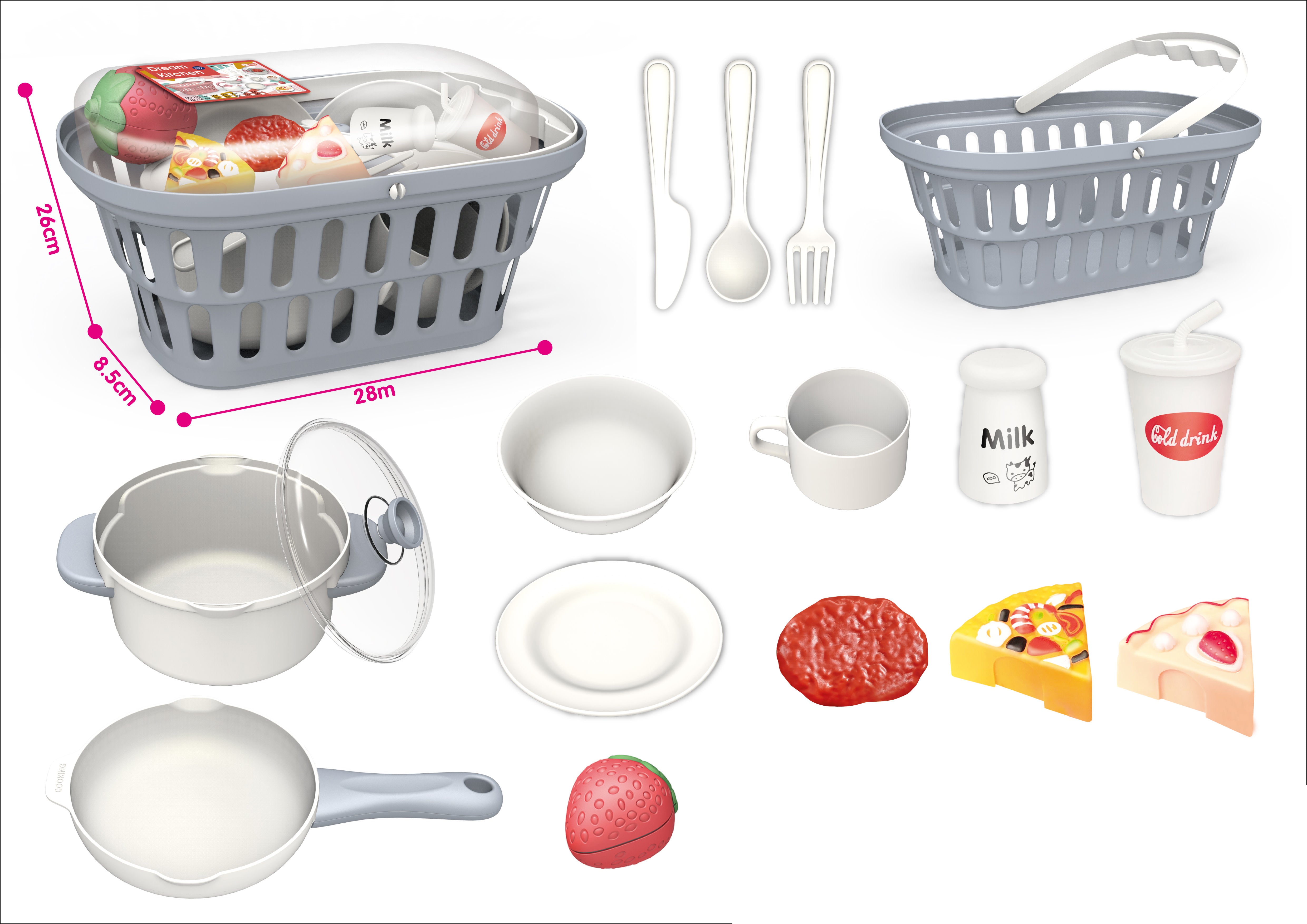 INBEALY DREAM KITCHEN BASKET 759-2A