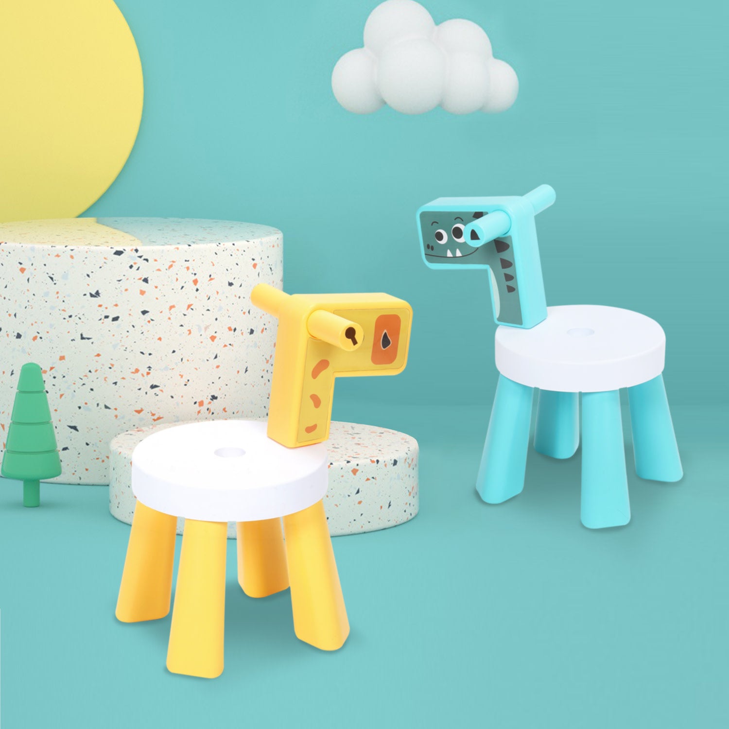 NEMIBABY ANIMAL CHAIR SET