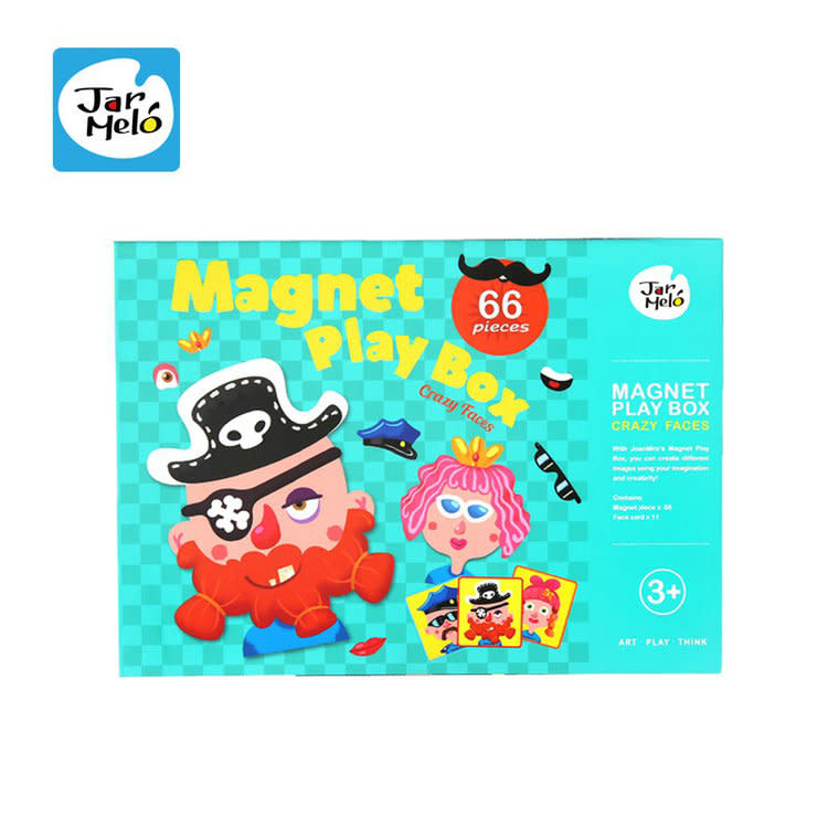 JAR MELO MAGNET PLAY BOX CRAZY FACES