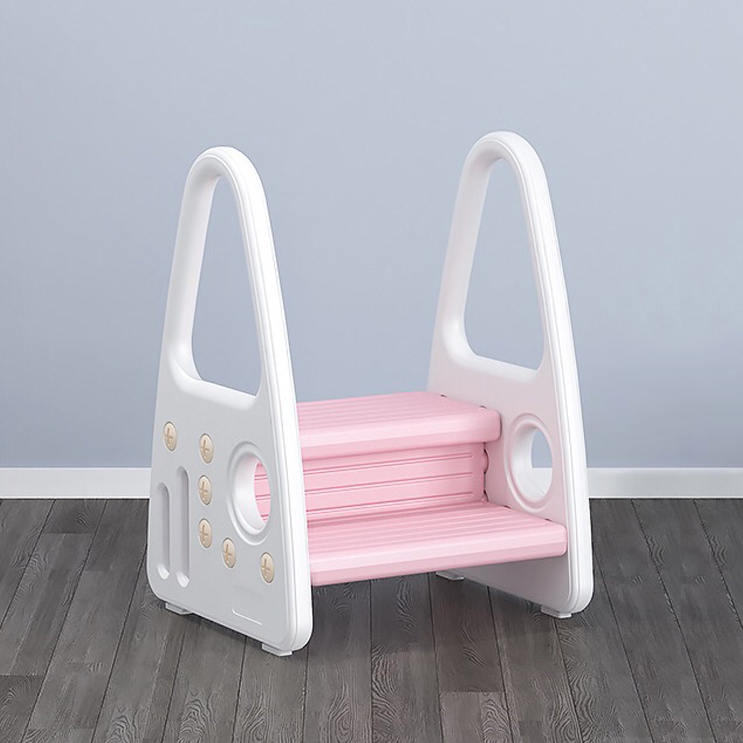 NEMIBABY SAFE GUARD STEP STOOL WITH HANDRAILS