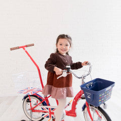 LONDON TAXI 14-INCH KID'S BIKE WITH PUSHBAR