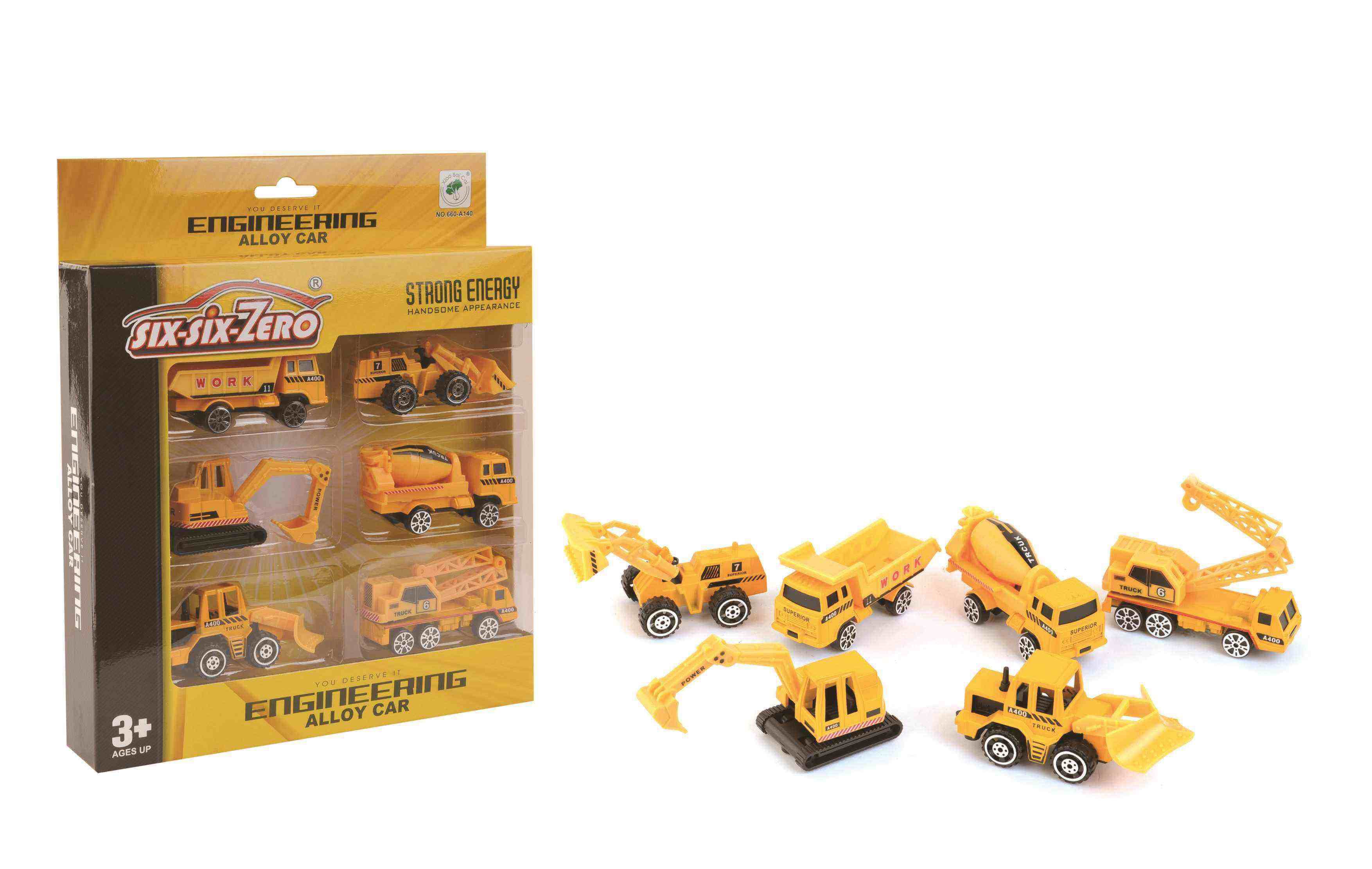 HANDSOME CONSTRUCTION CAR SET 6 PCS 660-A140