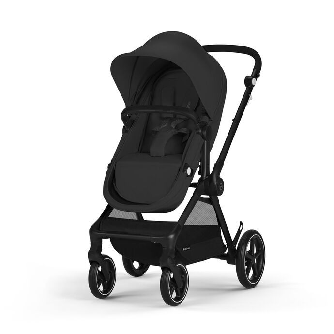 CYBEX GOLD EOS 2-IN-1 STROLLER MOON BLACK (BLACK FRAME)