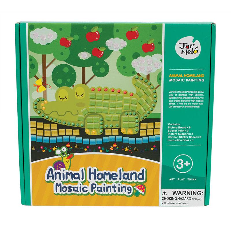 JAR MELO MOSAICS CRAFT KIT - ANIMAL HOMELAND