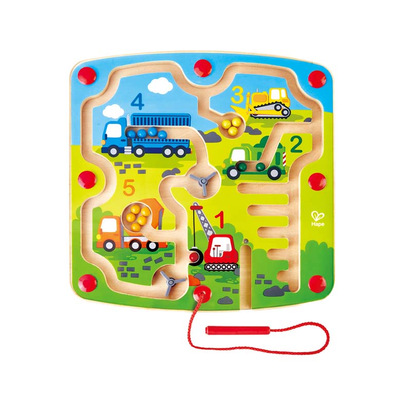 HAPE CONSTRUCTION & NUMBER MAZE