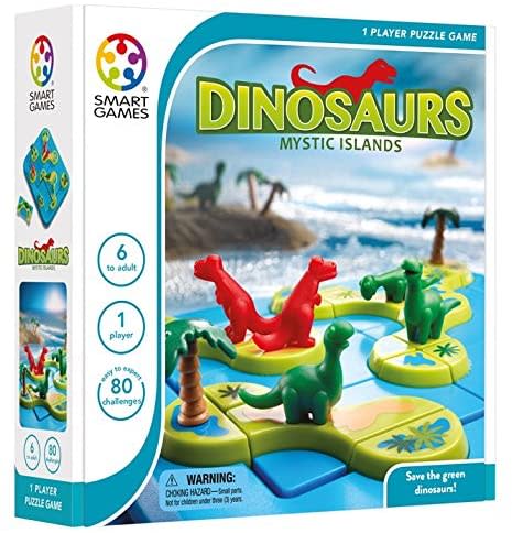 SMART GAMES DINOSAURS-MYSTIC ISLANDS  (MULT)