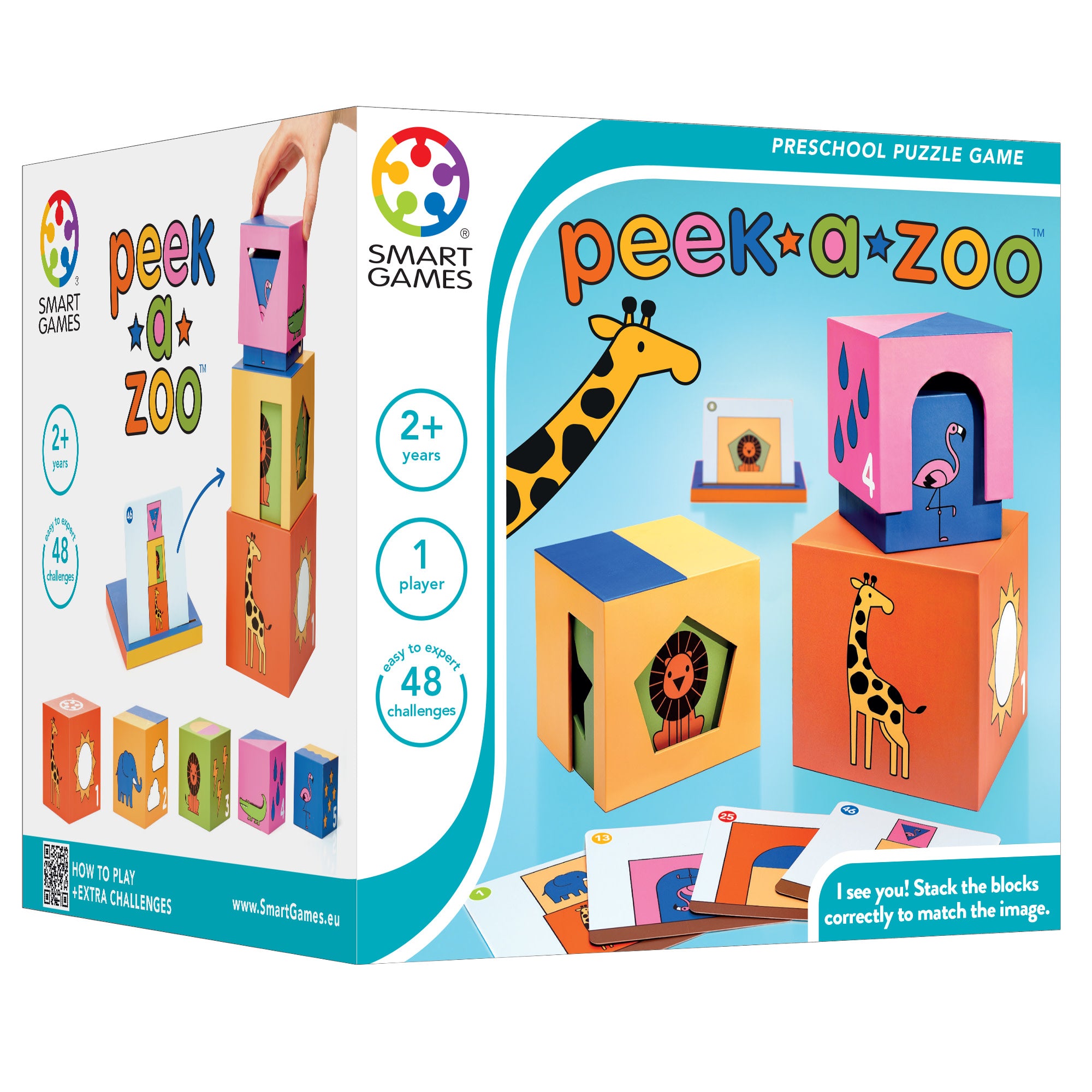 SMART GAMES PEEK-A-ZOO (MULT)