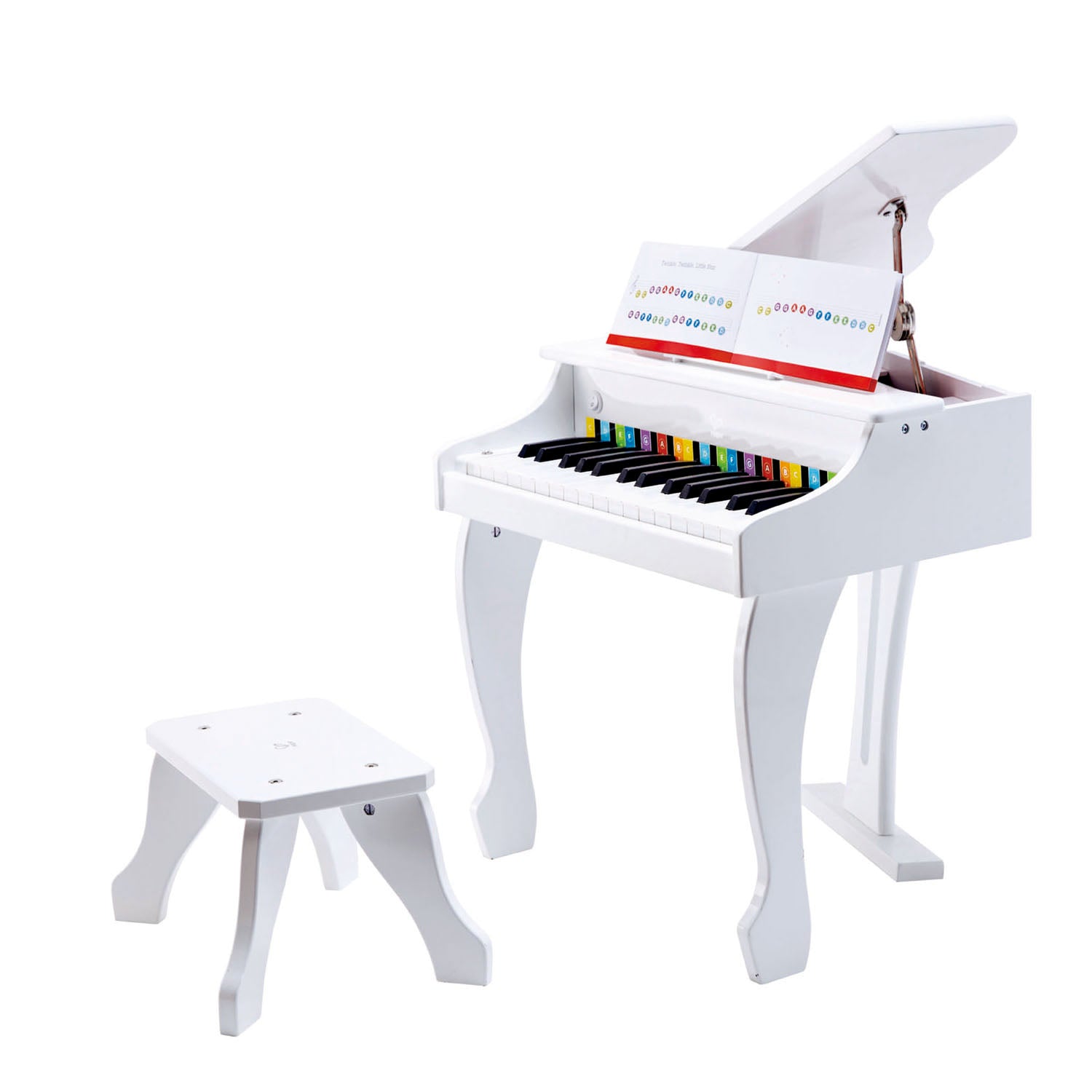 HAPE DELUXE WHITE GRAND PIANO