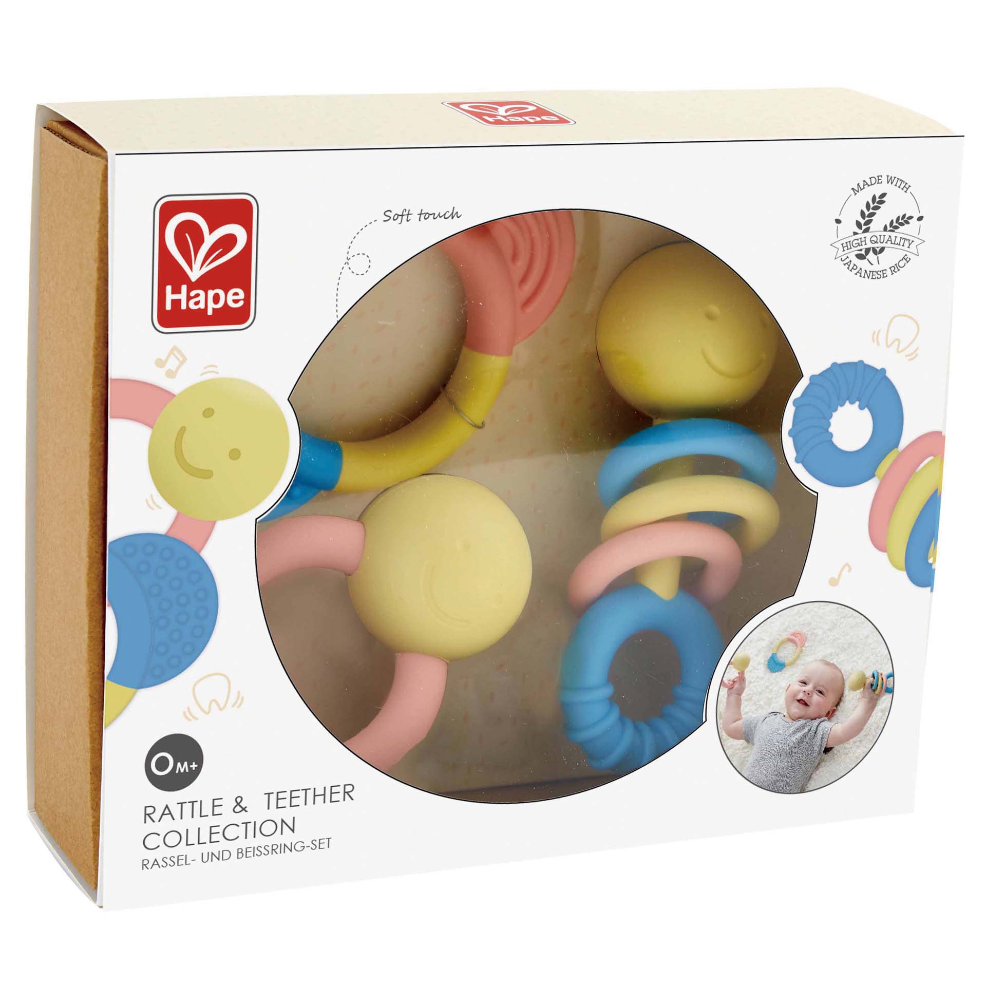 HAPE RATTLE & TEETHER COLLECTION